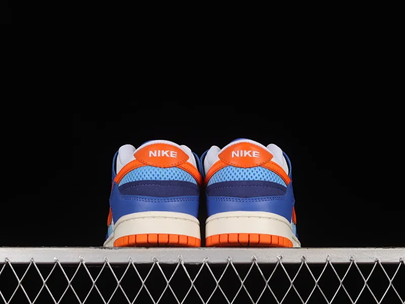 All categories Nk SB Dunk Series Nk SB Dunk Low low-top skate shoes #ZG version Nk Dunk Scrap blue white orange Knicks stitched low-top skate shoes DM0128-100